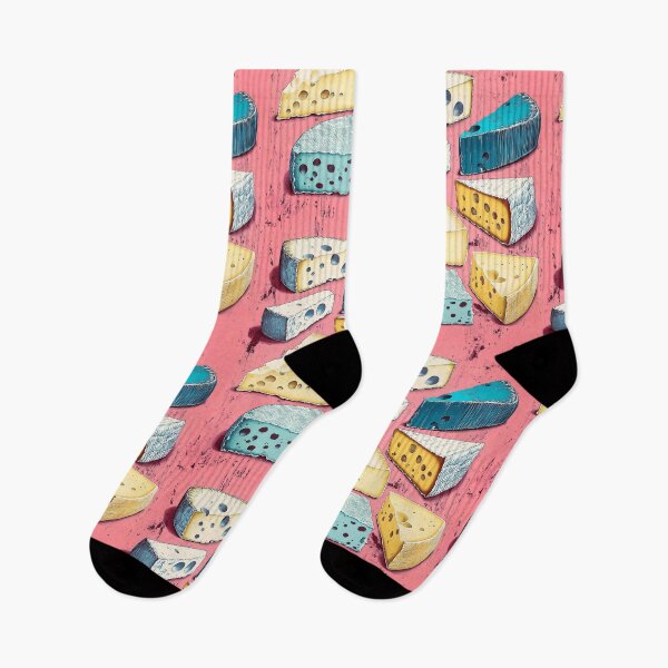 Item preview, Cheese Blocks in Pink: A Playful Exploration of Texture, Color and Artistic Detail designed and sold by OlfactoART Studio.