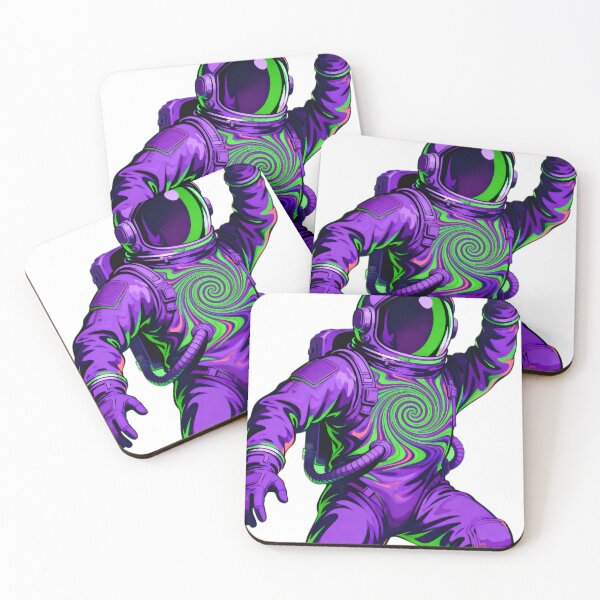 Item preview, Abstract cosmonaut with spiral design designed and sold by SuperAIstar.