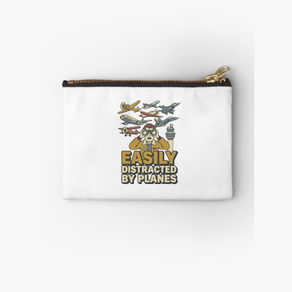 Item preview, Easily Distracted by Planes – cute airplane design designed and sold by w66aboo.