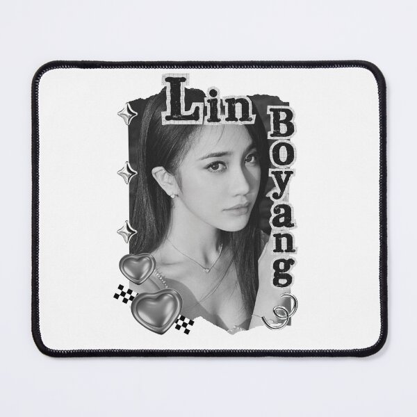 Item preview, Lin Boyang (林柏妍) Chinese Actress Art Chinese Celebrity Illustration Black and White Collage Digital Art Portrait designed and sold by AJUNICE STUDIO.