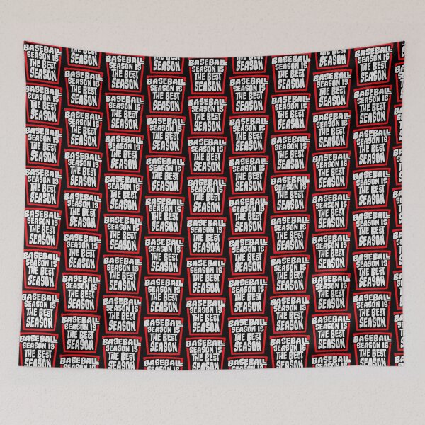 Item preview, Baseball Season Is The Best Season Fan Sport Game designed and sold by shirt-o-mat.