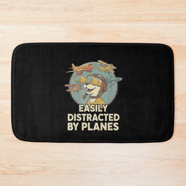 Item preview, Easily Distracted by Planes – airplane enthusiast designed and sold by w66aboo.