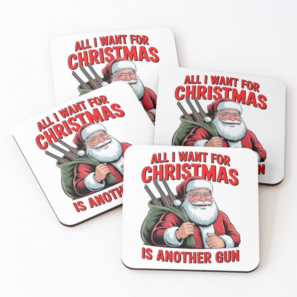 Item preview, All santa Want for Christmas is Another Gun funny lovers designed and sold by DOPANDA ..