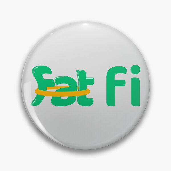 Item preview, Fat FI Floatie - Funny Financial Independence Design - Teal designed and sold by glategan.