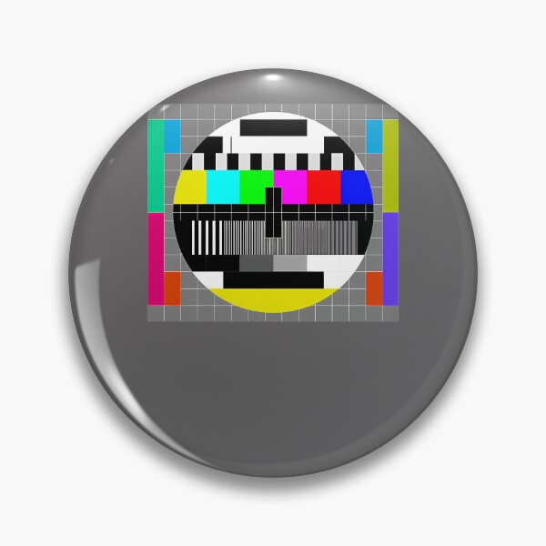 Item preview, TV-TEST-PATTERN-POP-ART designed and sold by goodfriendi.
