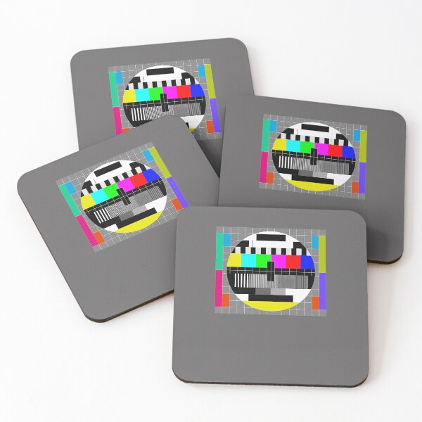 Item preview, TV-TEST-PATTERN-POP-ART designed and sold by goodfriendi.