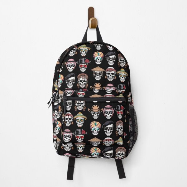 Item preview, Halloween Skulls Around The World designed and sold by Colorful Designs.