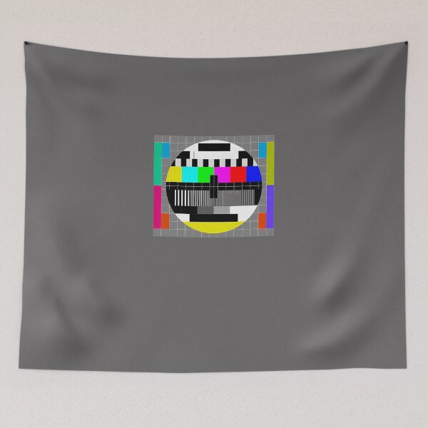Item preview, TV-TEST-PATTERN-POP-ART designed and sold by goodfriendi.