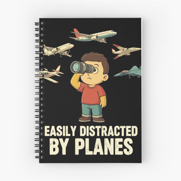 Item preview, Easily Distracted by Planes –flight loves by planes designed and sold by w66aboo.