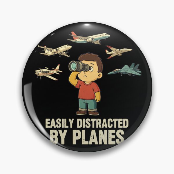 Item preview, Easily Distracted by Planes –flight loves by planes designed and sold by w66aboo.