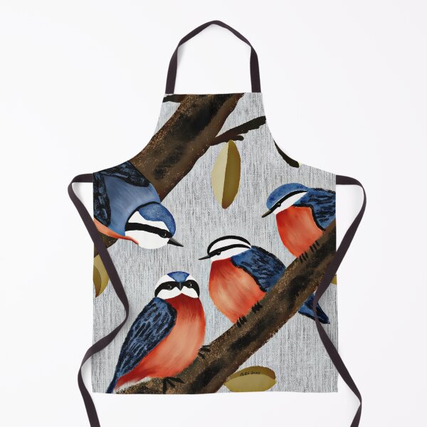 Item preview, Nuthatches designed and sold by Anne's Drawing and Design.