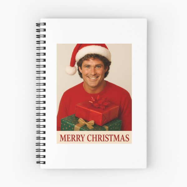Item preview, David Hasselhoff christmas xmas holiday merry gift hat meme funny prank weird designed and sold by CheeseBlueprint.