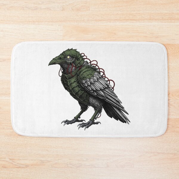Item preview, Futuristic raven designed and sold by krabbaraban.