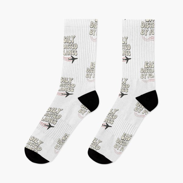 Item preview, Easily Distracted by Planes – airplane flight love designed and sold by w66aboo.