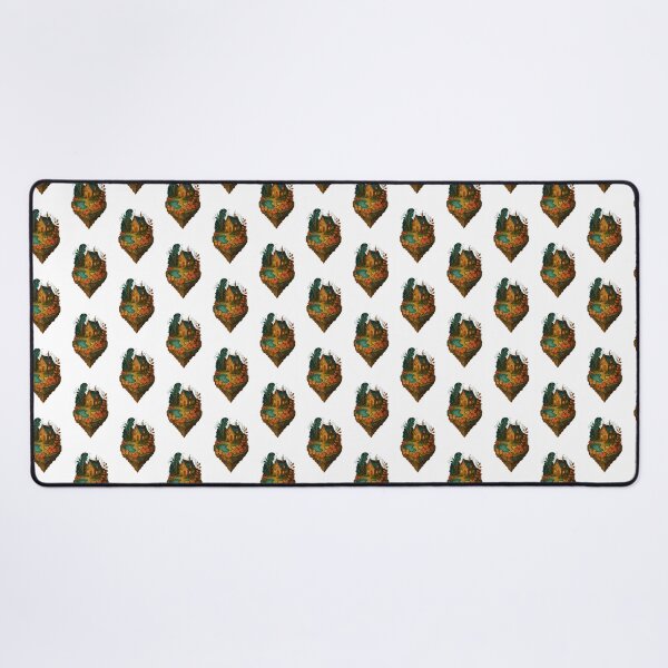 Item preview, Isometric Floating Fantasy Island – Art Nouveau Edition designed and sold by Ewa Miller.