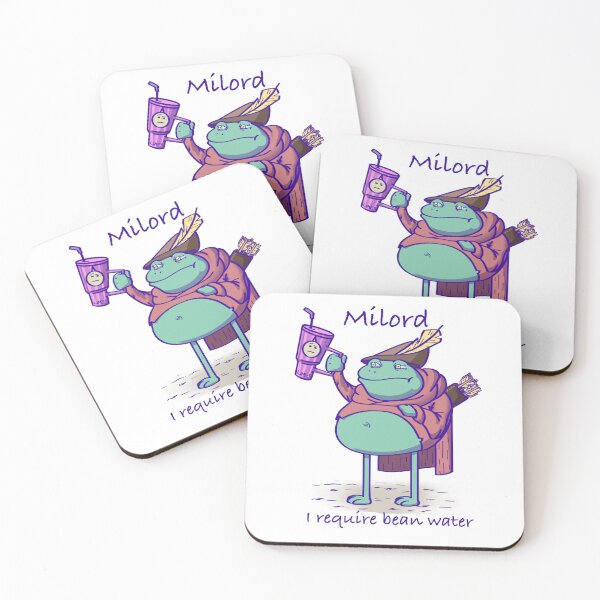 Item preview, Milord I Require Bean Water designed and sold by ClayDrawsSometimes.