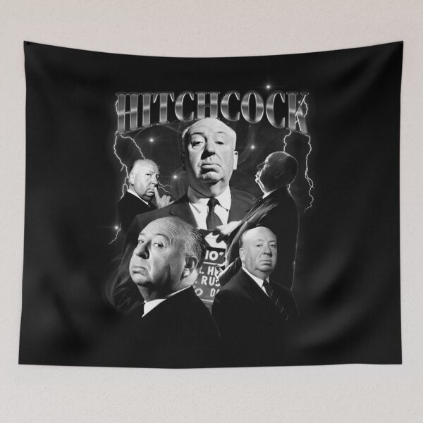 Item preview, Alfred Hitchcock black and white designed and sold by JJLosh.