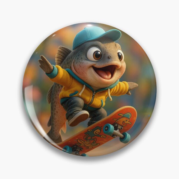 Item preview, Skater Keta Salmon designed and sold by Sillytoe.