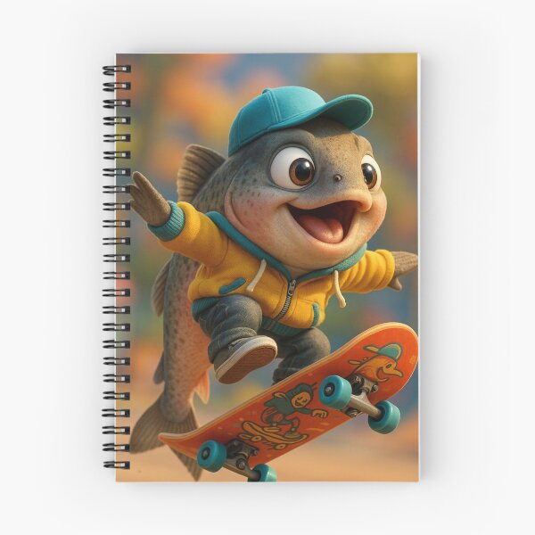 Item preview, Skater Keta Salmon designed and sold by Sillytoe.