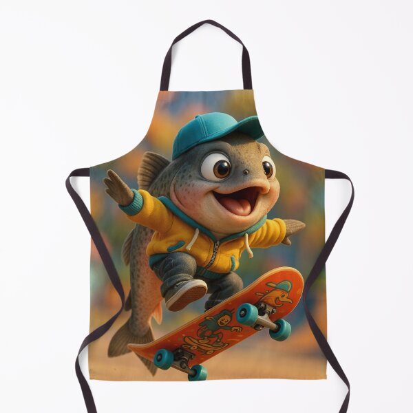 Item preview, Skater Keta Salmon designed and sold by Sillytoe.