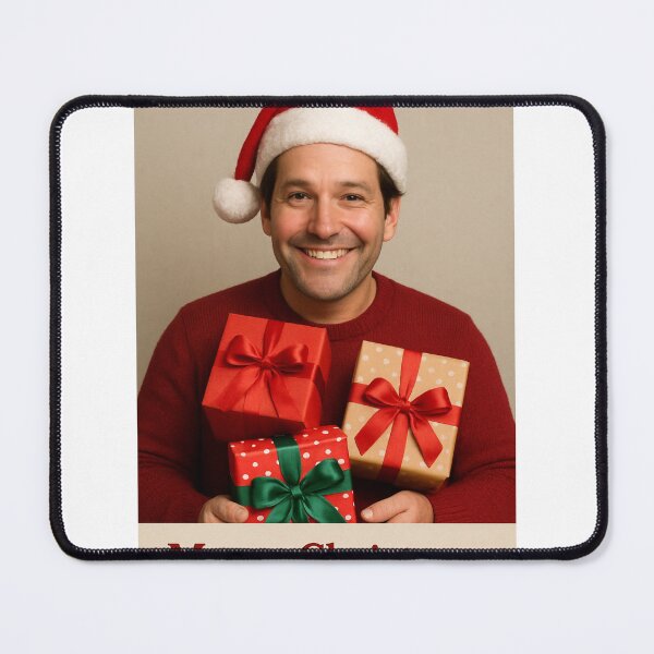 Item preview, Paul rudd christmas xmas holiday merry gift hat meme funny prank weird designed and sold by CheeseBlueprint.