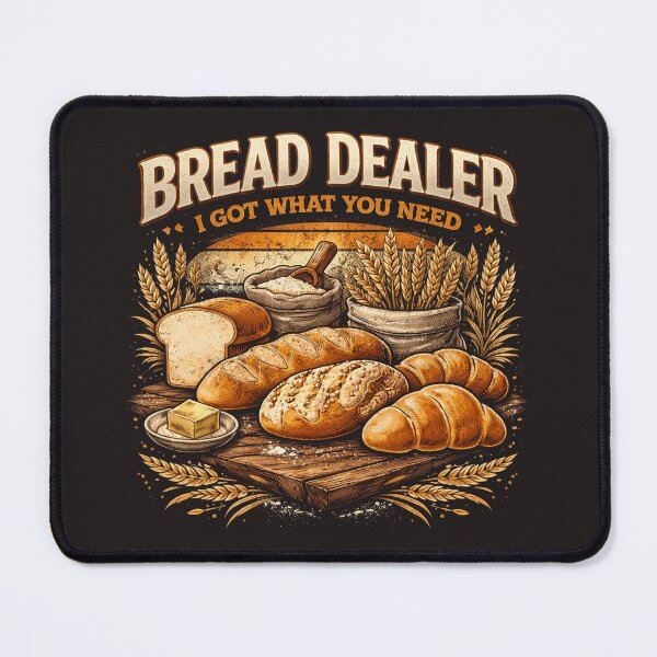 Item preview, Fresh Bread Specialist – Funny Bakery T-Shirt | Vintage Bread Illustration Tee designed and sold by sssweetness.