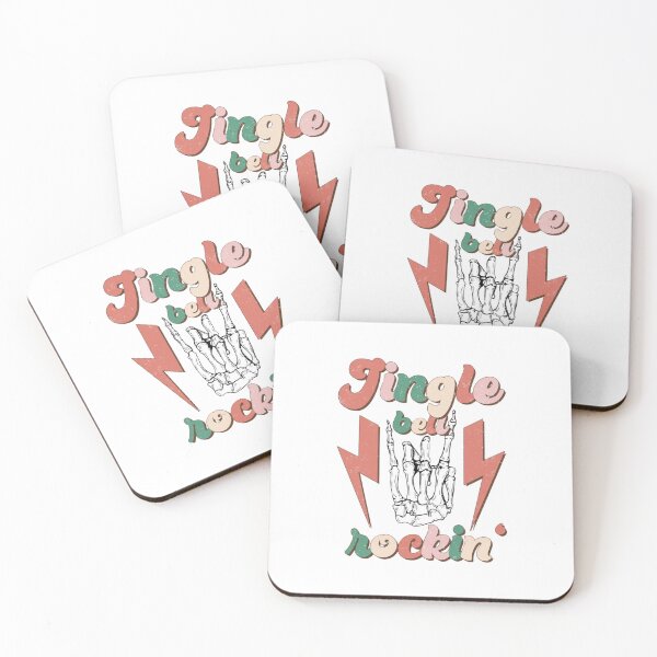 Item preview, Rock Christmas Jingle Bell Skeleton Holiday Vibes designed and sold by Oniyasha.