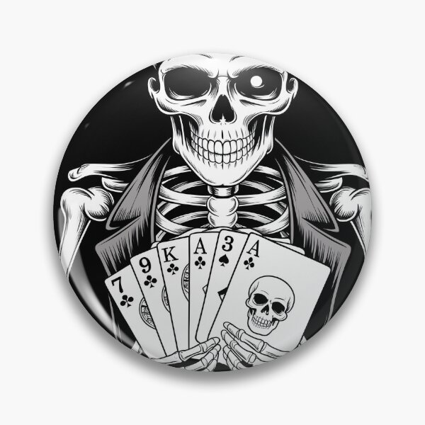 Item preview, Gothic Skeleton Tee for Card Players and Halloween Fans designed and sold by Colorful Designs.
