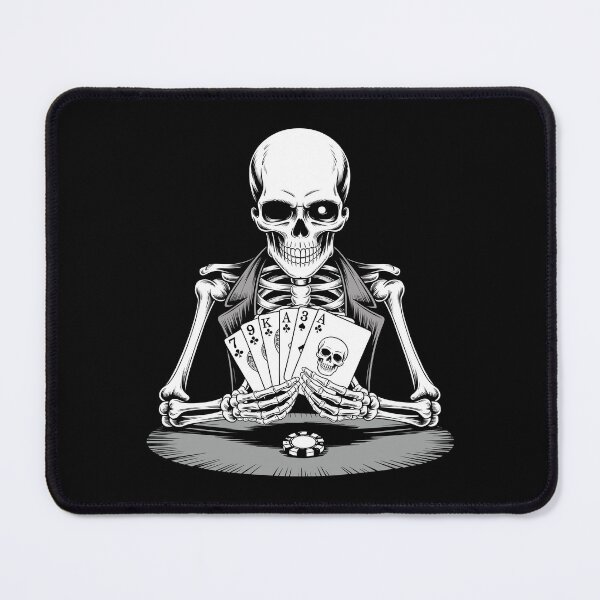 Item preview, Gothic Skeleton Tee for Card Players and Halloween Fans designed and sold by Colorful Designs.