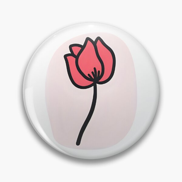 Item preview, Red tulip flower designed and sold by thesunwave.