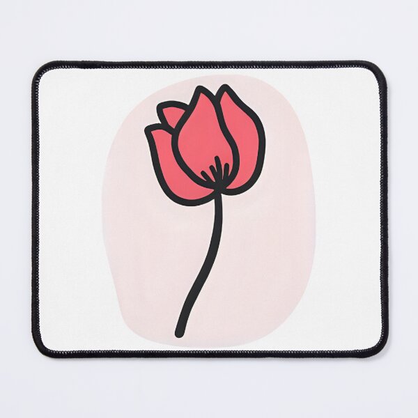 Item preview, Red tulip flower designed and sold by thesunwave.
