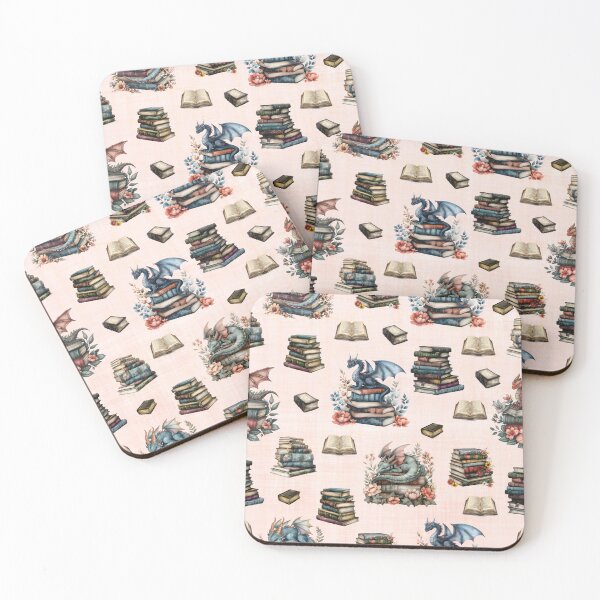 Item preview, Magical Dragons & Books on Light Peach designed and sold by KSimpson838.