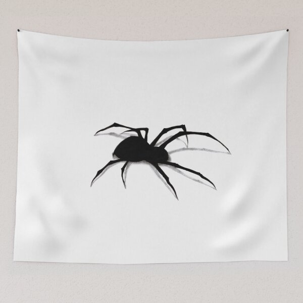 Item preview, Spider on the canvas designed and sold by JXIllustrations.