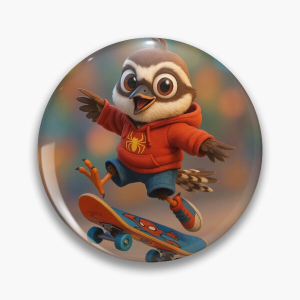 Item preview, Skater Killdeer Wading designed and sold by Sillytoe.