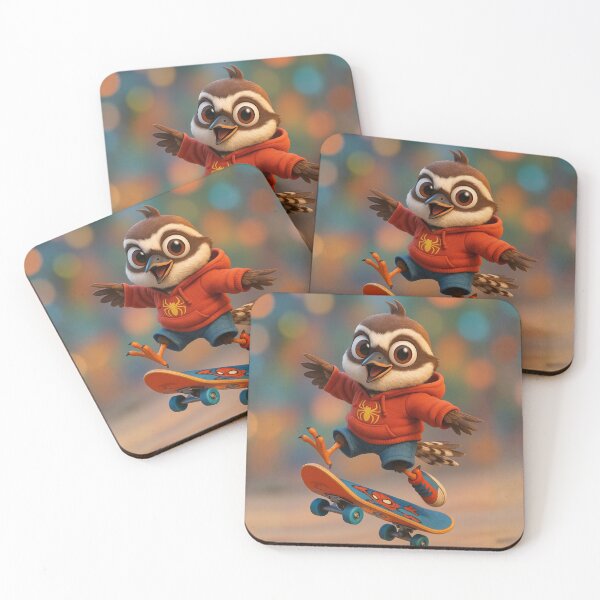 Item preview, Skater Killdeer Wading designed and sold by Sillytoe.