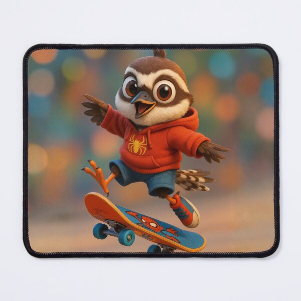Item preview, Skater Killdeer Wading designed and sold by Sillytoe.