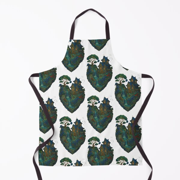 Item preview, Isometric Floating Fantasy Island – Art Nouveau Edition designed and sold by Ewa Miller.