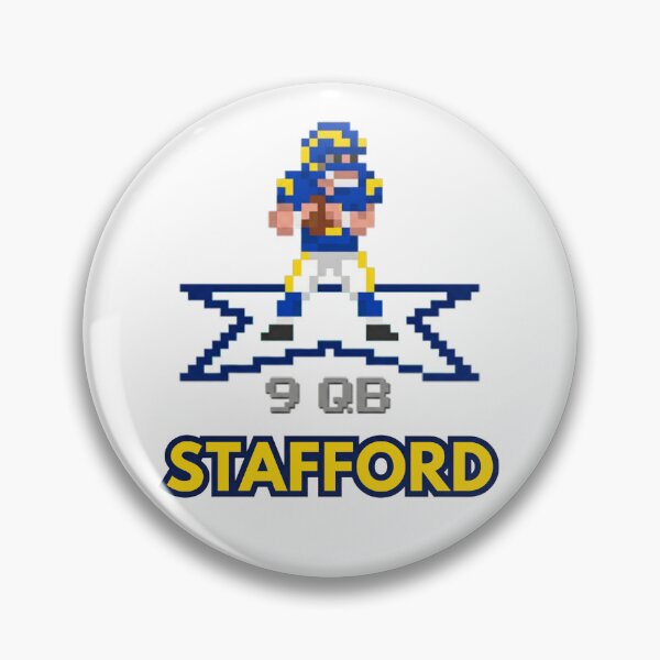 Item preview, Rams Quarterback Matthew Stafford as a Retro Video Game Character designed and sold by guitarchalk.