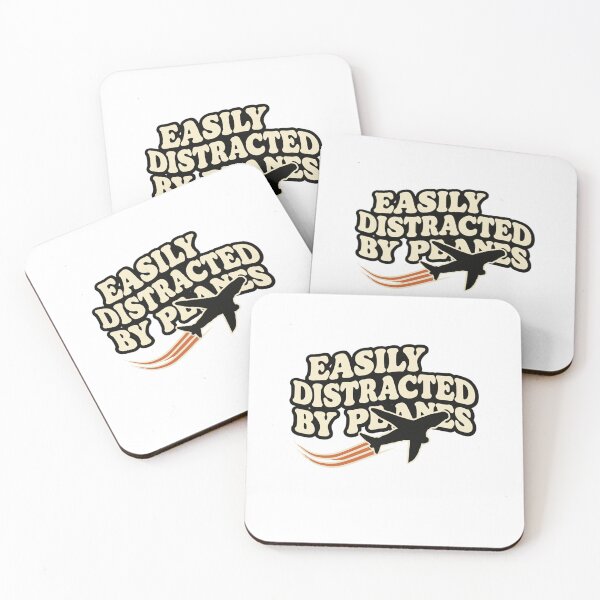 Item preview, Easily Distracted by Planes – cute aviation lover  designed and sold by w66aboo.