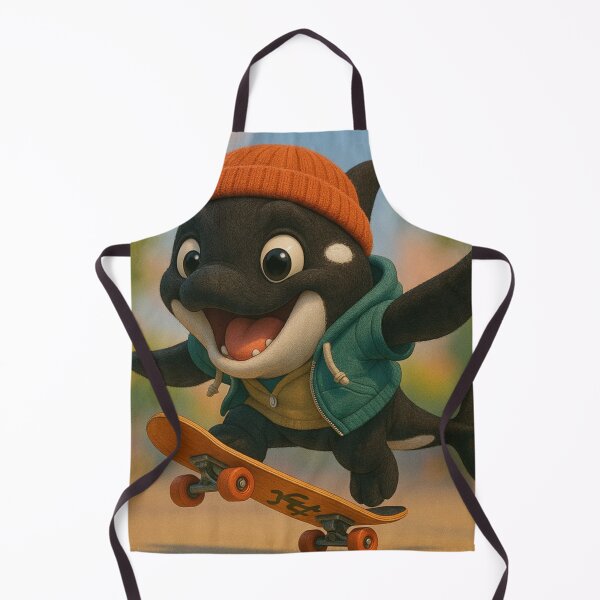 Item preview, Skater Killer Whale designed and sold by Sillytoe.