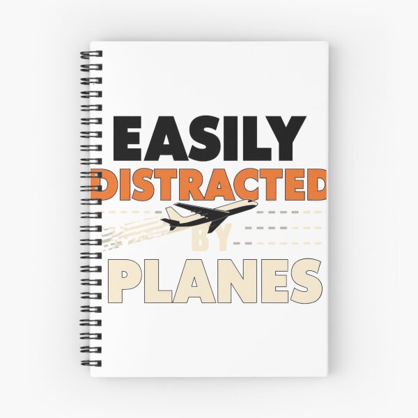 Item preview, Easily Distracted by Planes – airplane enthusiast love designed and sold by w66aboo.