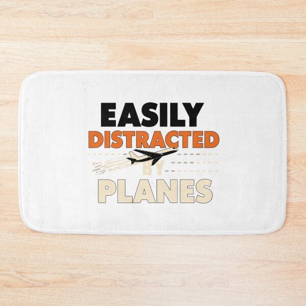 Item preview, Easily Distracted by Planes – airplane enthusiast love designed and sold by w66aboo.