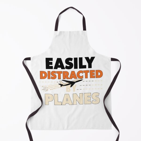 Item preview, Easily Distracted by Planes – airplane enthusiast love designed and sold by w66aboo.