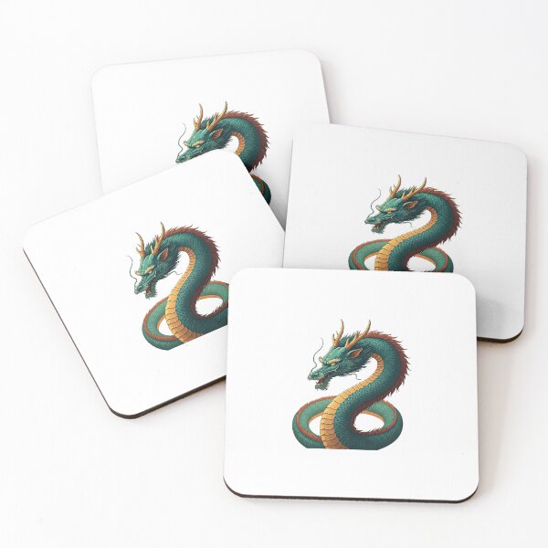 Item preview, Coiled dragon designed and sold by TriForceDesign.