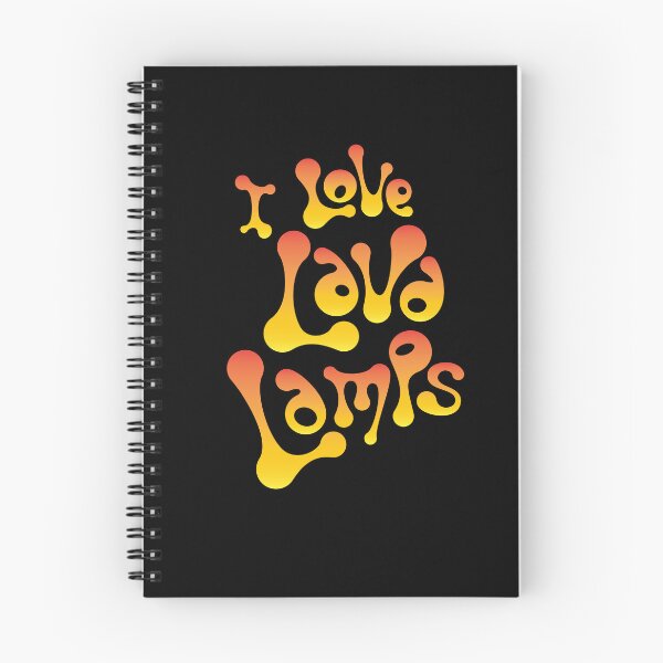 Item preview, "I Love Lava Lamps" Yellow/Orange designed and sold by ThrillRags!.