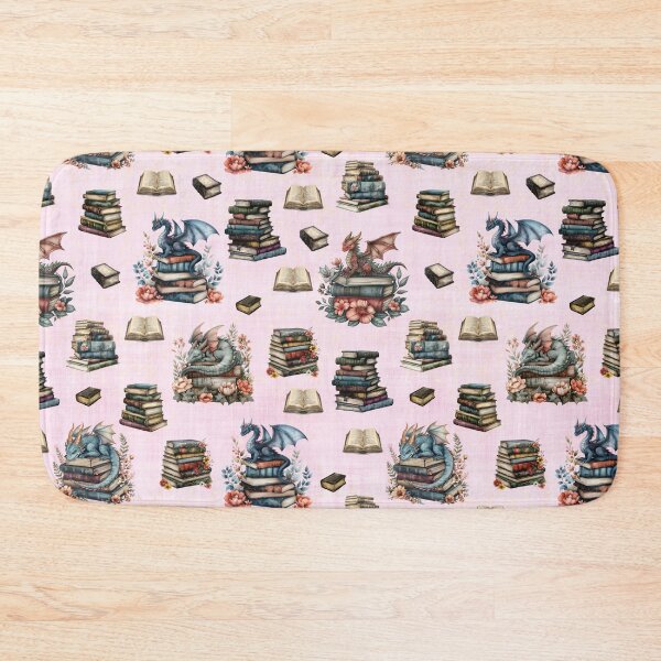 Item preview, Magical Dragons & Books on Light Pink designed and sold by KSimpson838.