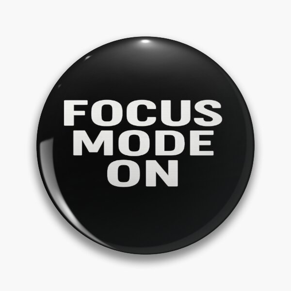 Item preview, FOCUS MODE ON – Bold Modern Productivity Typography Design designed and sold by Amazing-Shop5T.
