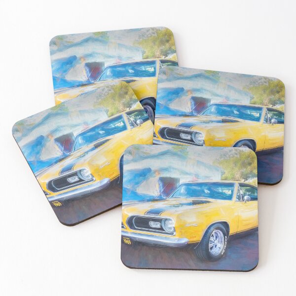 Item preview, 1969 Yellow Plymouth HEMI Barracuda Fastback X104 designed and sold by RichFrancoCars.