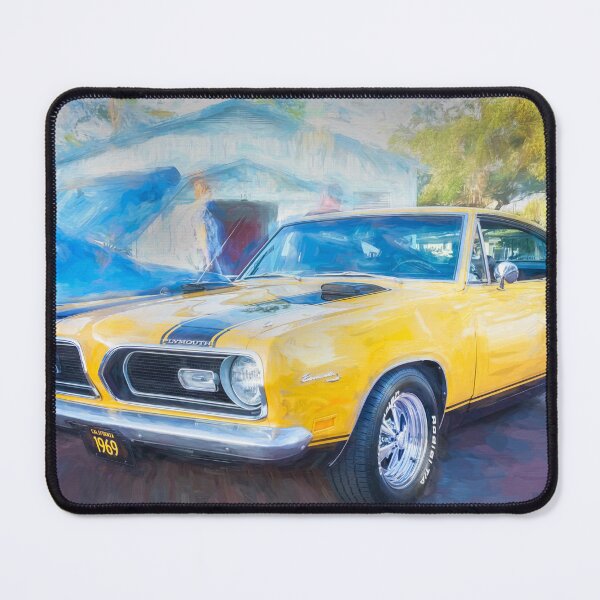 Item preview, 1969 Yellow Plymouth HEMI Barracuda Fastback X104 designed and sold by RichFrancoCars.