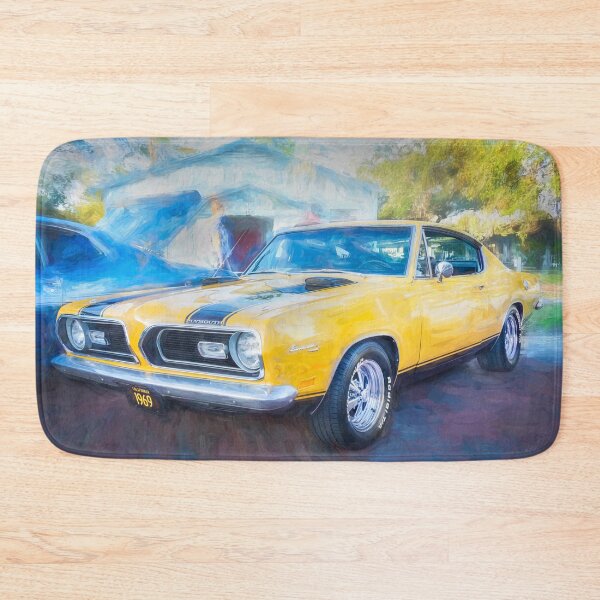 Item preview, 1969 Yellow Plymouth HEMI Barracuda Fastback X104 designed and sold by RichFrancoCars.